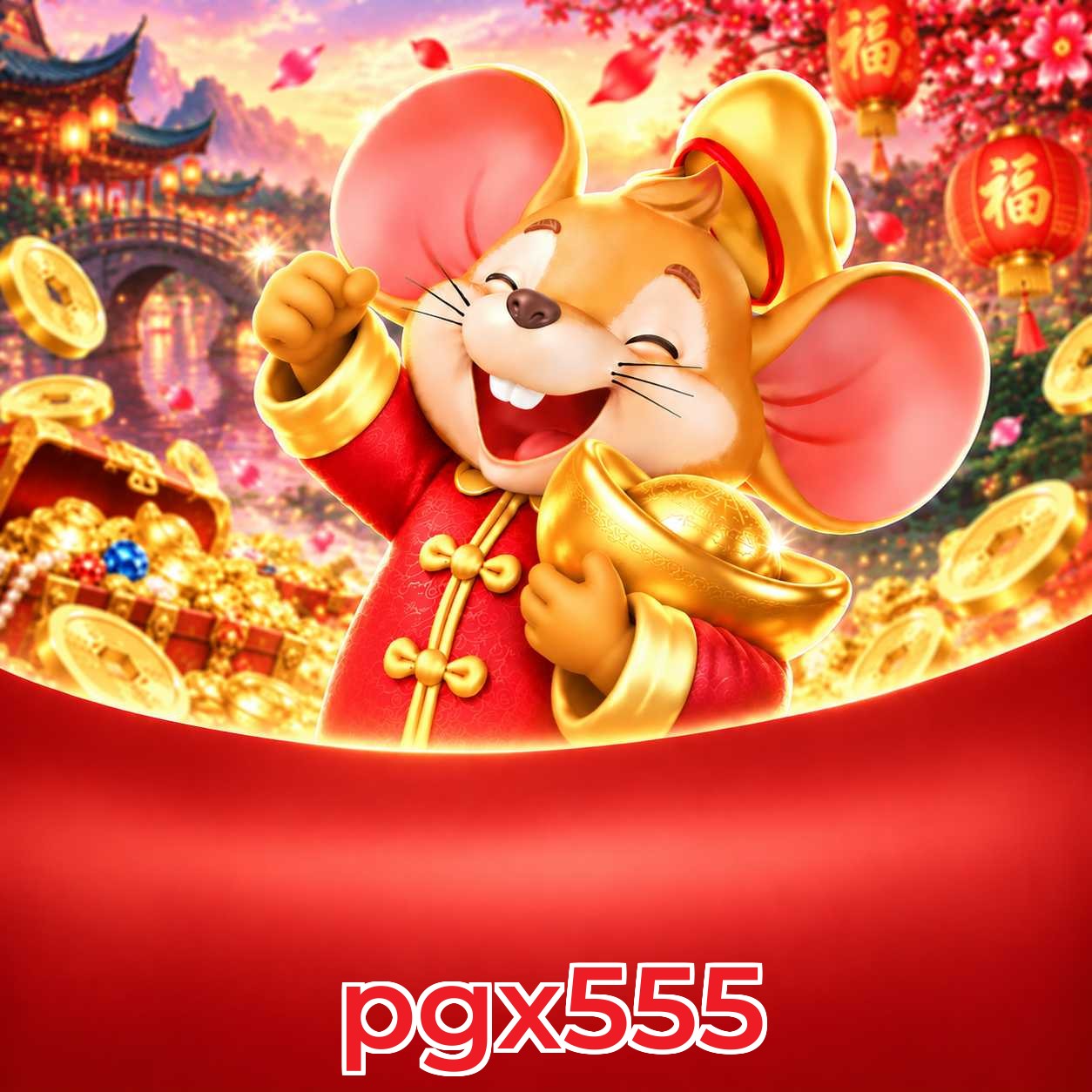 Grandes ganhos no cassino ao vivo da pgx555